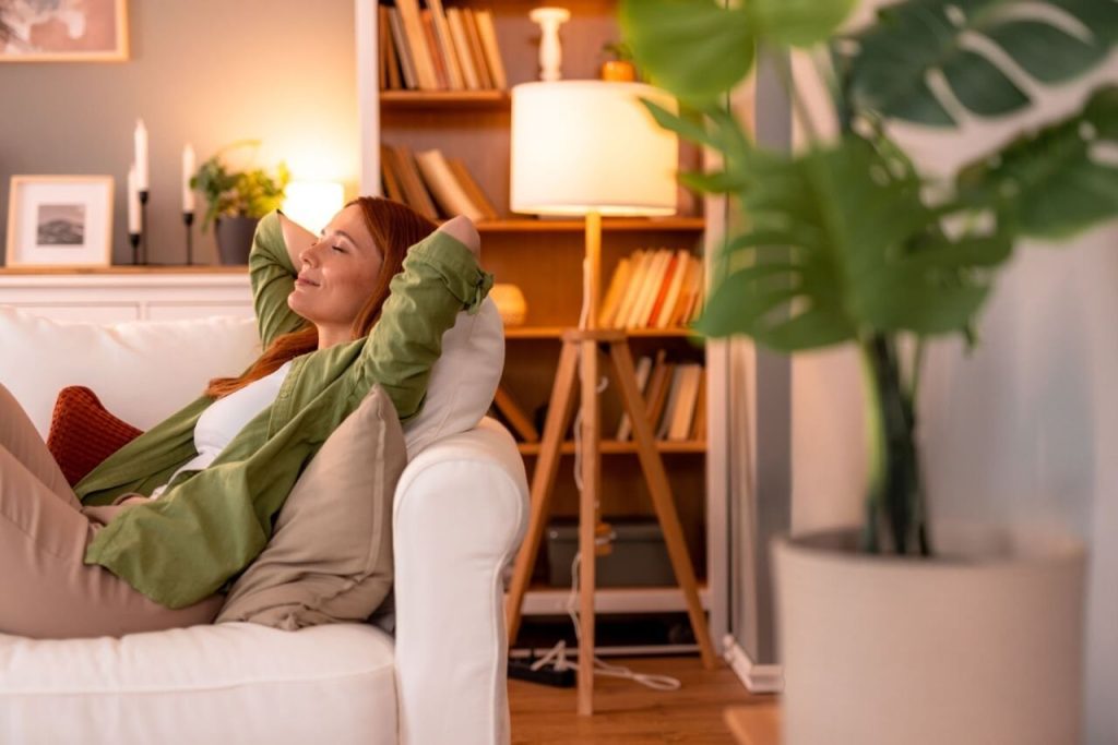 calming with breathwork